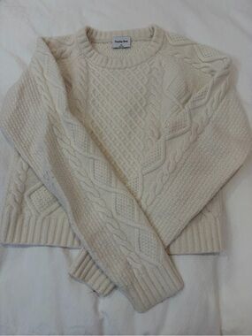 Sunday Best Aritzia Cream Sweater